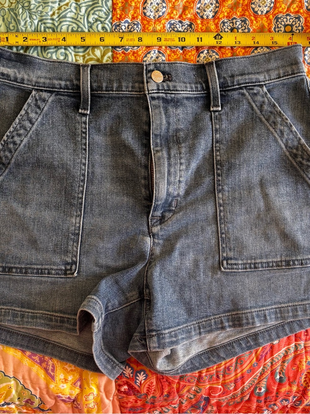 J Crew utility denim shorts. 30